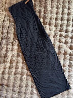 SKIMS Onyx Fits Everybody Tube Dress